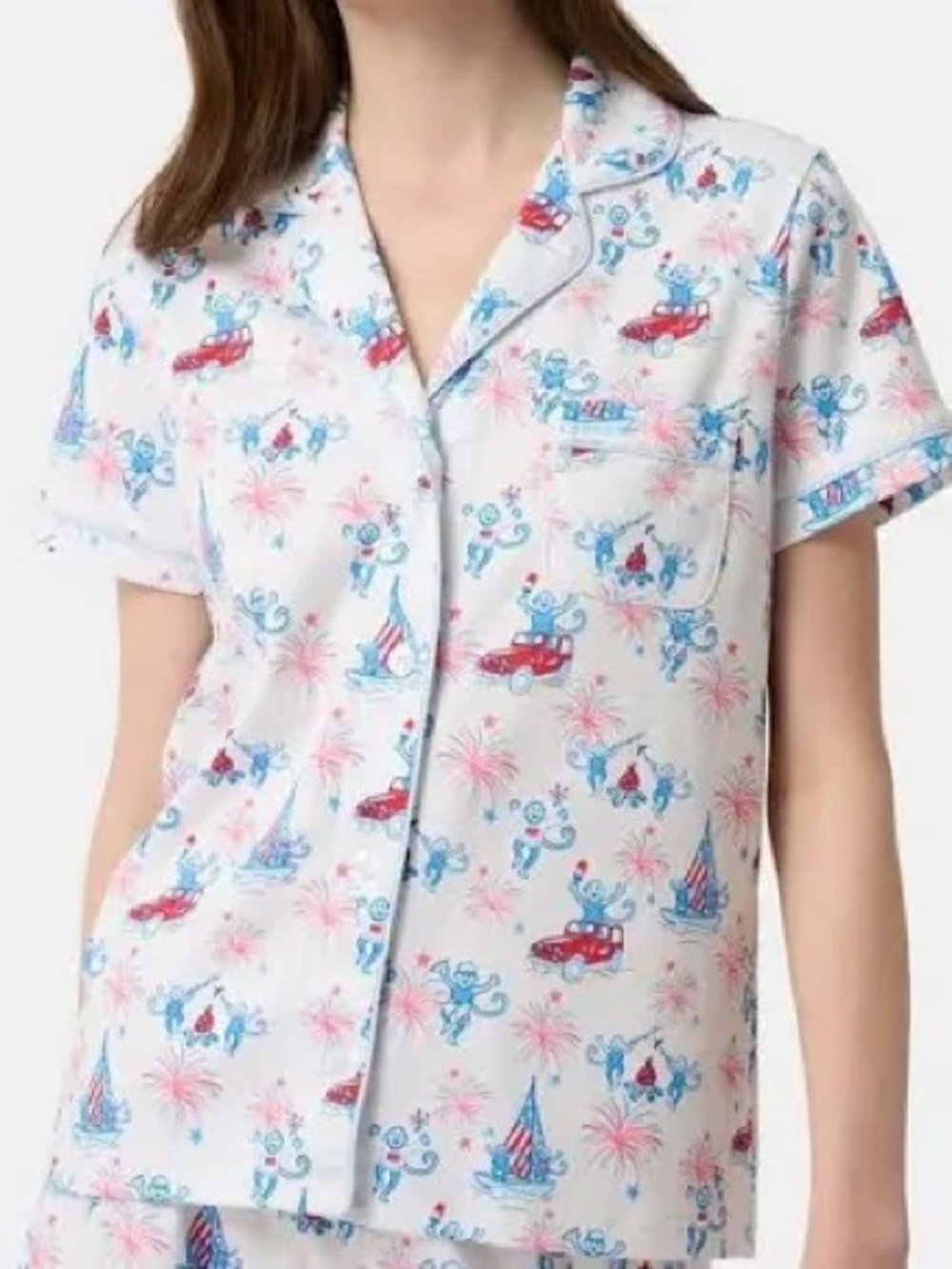 Roller Rabbit Star Spangled Pajama set